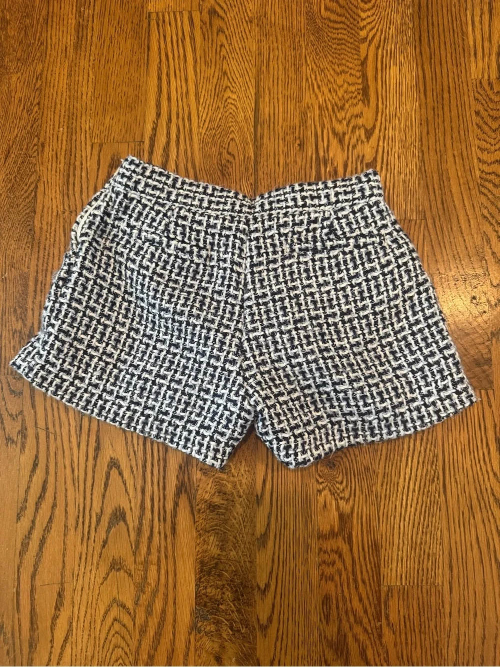 Janie and Jack Black and White Tweed Jacket